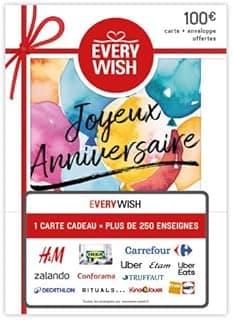 Carte Cadeau Everywish