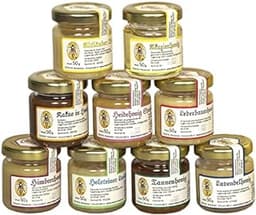 Coffret cadeau de dégustation de miel - 9x 50g