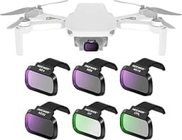 NEEWER Packs de 6 Filtres ND Compatible avec DJI Mini 4K/2/Mavic/SE/2 SE