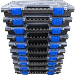 Boîtes de rangement XL HASKYY (lot de 10)