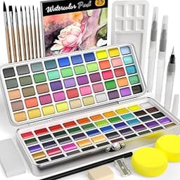 Nicpro Kit de Aquarelle Peinture avec Boîte