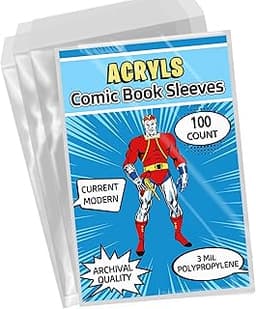 Pochettes + boards sans acide Acryls UK (x100)