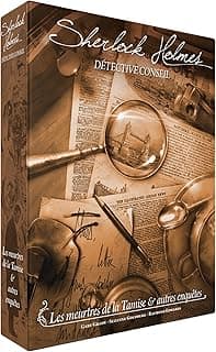 Asmodee - Sherlock Holmes Detective Conseil: Les Meurtres De La Tamise & Autres Enquêtes