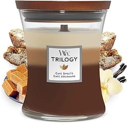 Bougie WoodWick Trilogy Café gourmand