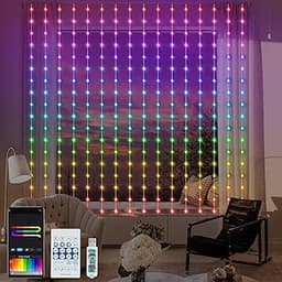 ZAIYW Rideau Lumineux Intelligent RGB