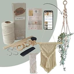 Kit macramé DIY pour adultes débutants