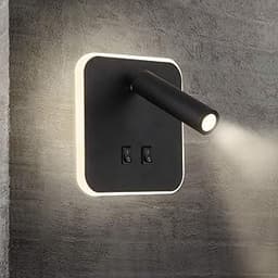 Lampe murale LED avec interrupteur