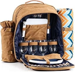 Sac à dos pique-nique pour 4