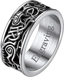 Bague Viking Personnalisée