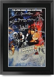 Affiche autographe Star Wars