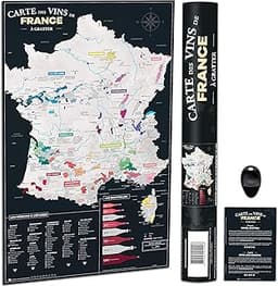 Bonanzana - Carte des Vins de France à Gratter