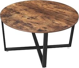 VASAGLE Table basse ronde