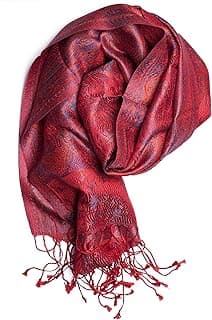 ufash Foulard en 100% soie Pashmina