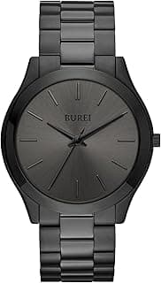 BUREI Montres à Quartz pour Hommes d'affaires minimalistes