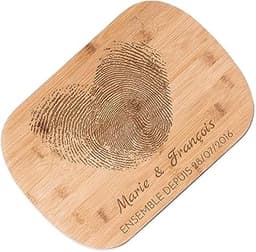 Maverton Planche en bambou personnalisée