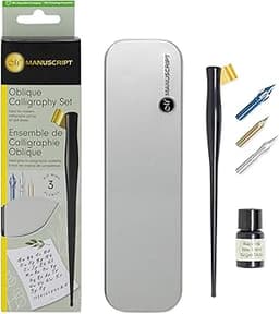 Manuscript Pen Company Kit de calligraphie oblique moderne