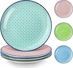 Assiettes plates Macaron vancasso