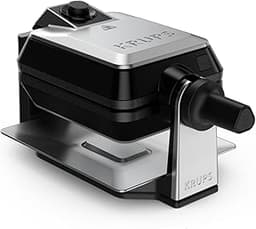 Krups Gaufrier rotatif Noir et Inox
