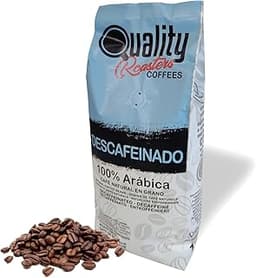 Grains de café naturels décaféiné 100% Arabica - 1kg