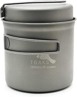 TOAKS Titanium 1100ml Pot with Pan