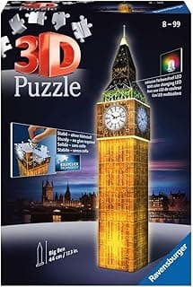 Ravensburger - Puzzle 3D Big Ben illuminé