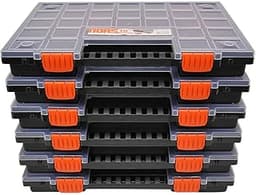 Lot de 6 boîtes de rangement vendues vides