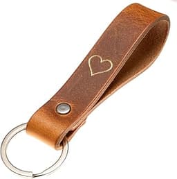 ELBERCRAFT Porte-clés en cuir signe du zodiaque