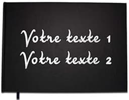 Livre d’or 2 lignes personnalisé