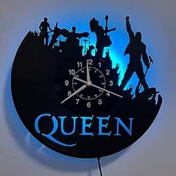 Horloge murale en vinyle The Queen