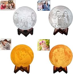 Lampe Lune personnalisée