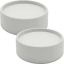 Dekovita Ensemble de 2 Bougeoirs Aspect Béton