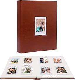 Album 128 poches pour Instax Mini avec espace d’écriture