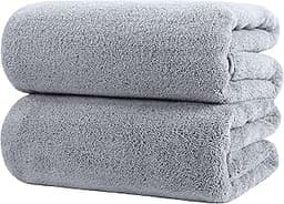 Polyte – 2 draps de Bain en Microfibres Premium