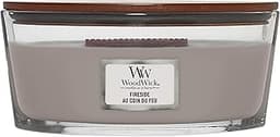 WoodWick Ellipse bougie parfumée Au coin du feu