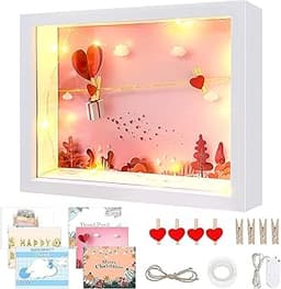 Cadre Photo 3D Remplissable avec LED