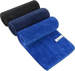 SINLAND Lot de 3 Serviettes Microfibre