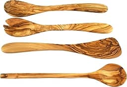 Set de couverts en bois d’olivier D.O.M.