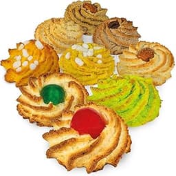 Biscuits italiens siciliens à la pâte d'amande