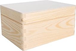 Creative Deco Boîte en Bois avec Couvercle