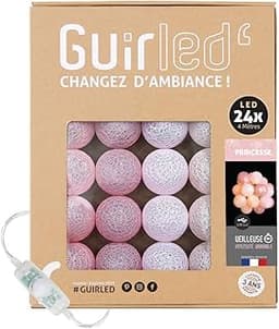 GuirLED - Guirlande lumineuse boules coton LED USB