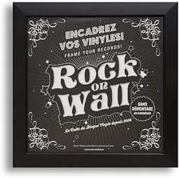 Rock On Wall – Cadre Vinyle