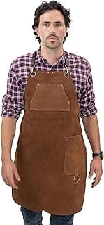 Angus Stoke Tablier en cuir de qualité supérieure Stan (XXL-XXXL)