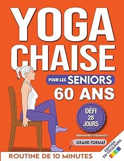 Livre Yoga sur Chaise 60+