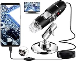 Microscope numérique USB, Endoscope de grossissement 40X-1000X