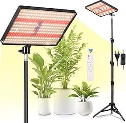 MICCYE Lampe de Plante avec Trépied 286 LEDs