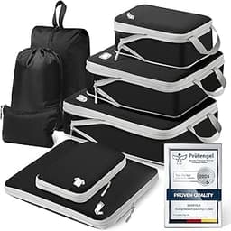 8 pièces Packing Cubes Compression