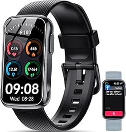 OUKITEL Montre Connectée Homme Femme avec 2 Bracelets Interchangeables