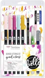 Tombow BS-FH2, Set de Blended Lettering, couleurs Good Vibes