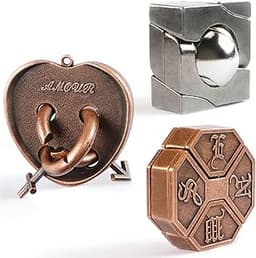 Box puzzle 3D métal