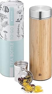 Bouteille à thé Navaris avec infuseur